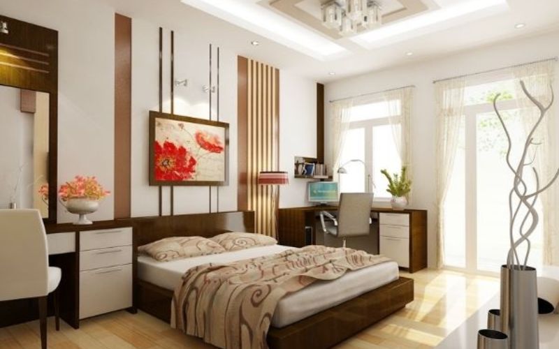 Bố trí giường ngủ thuận theo phong thủy mang lại sức khỏe
